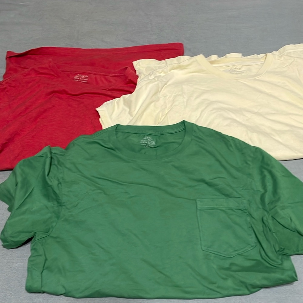 Lot of 3 j crew T shirts